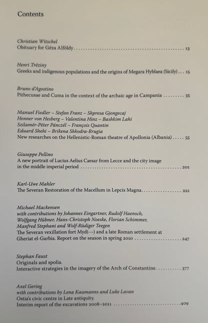 Mitteilungen des Deutschen Archaologischen Instituts, Romische Abteilung. & Bullettino Dell'istituto Archeologico Germanico, Sezione Romana