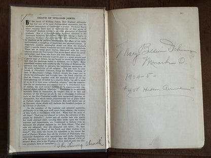 The Varieties of Religious Experience; A Study in Human Nature, Being the Gifford Lectures on Natural Religion Delivered At Edinburgh in 1901-1902