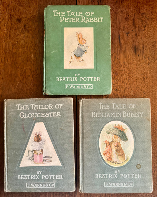 The Tailor of Gloucester; The Tale of Benjamin Bunny; The Tale of Peter Rabbit