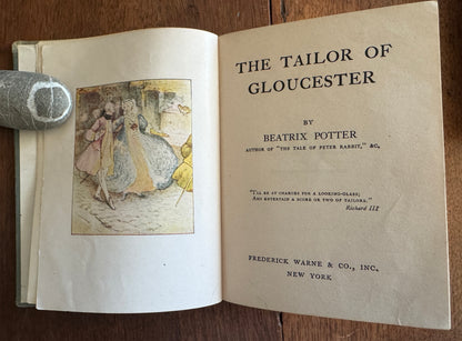 The Tailor of Gloucester; The Tale of Benjamin Bunny; The Tale of Peter Rabbit