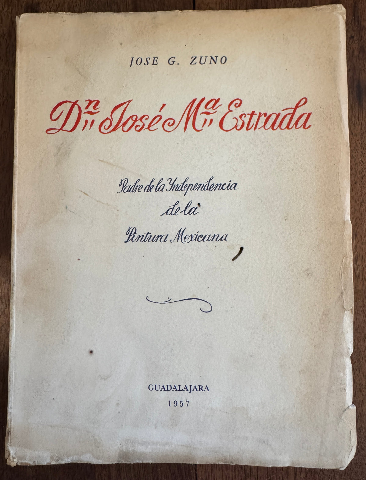 Don José María Estrada, Padre de la Independencia de la Pintura Mexicana