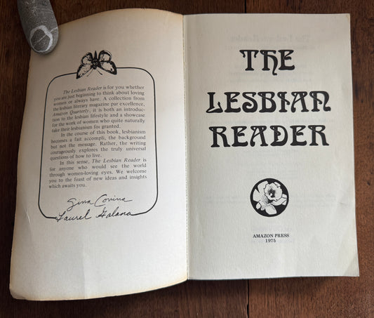 The Lesbian Reader