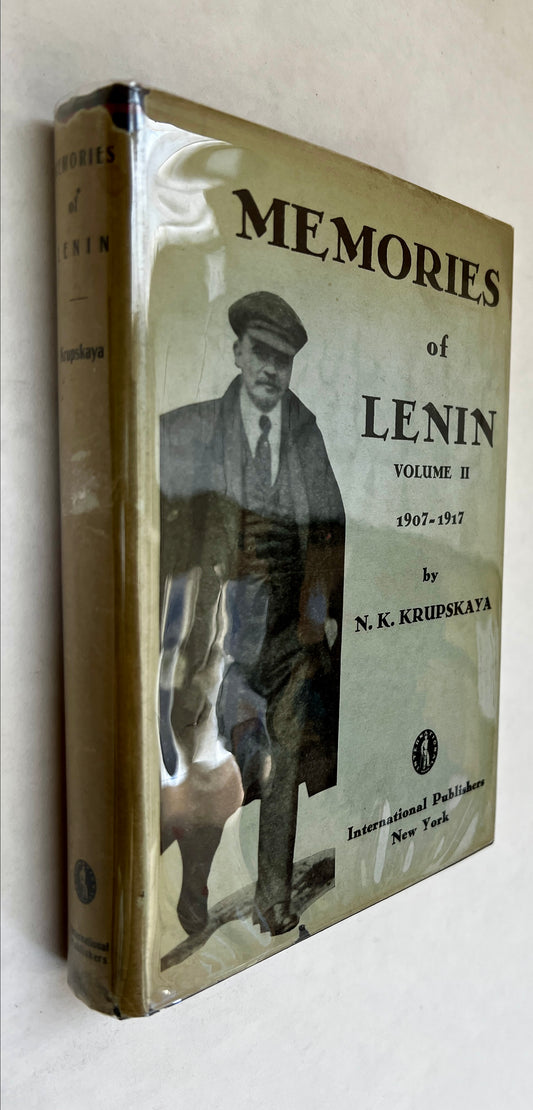 Memories of Lenin = Вoспоминания= Vospominanii︠a︡ [Vol 2 Only]