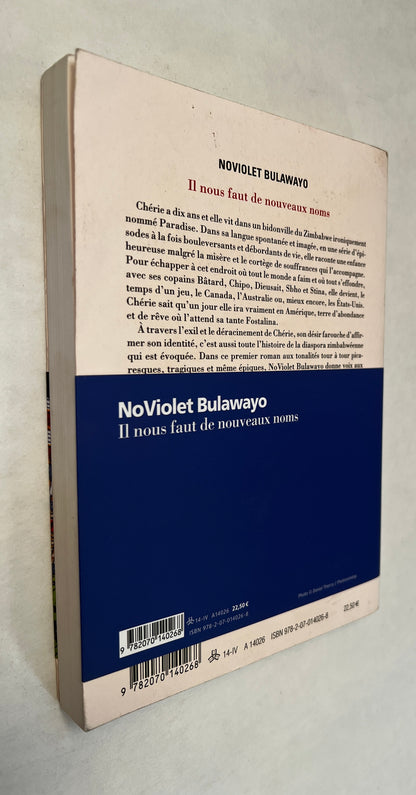 Il Nous Faut De Nouveaux Noms = We Need New Names. Français