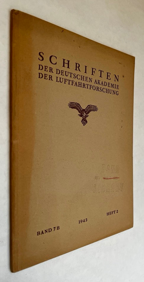 Schriften der Deutschen Akademie der Luftfahrtforschung