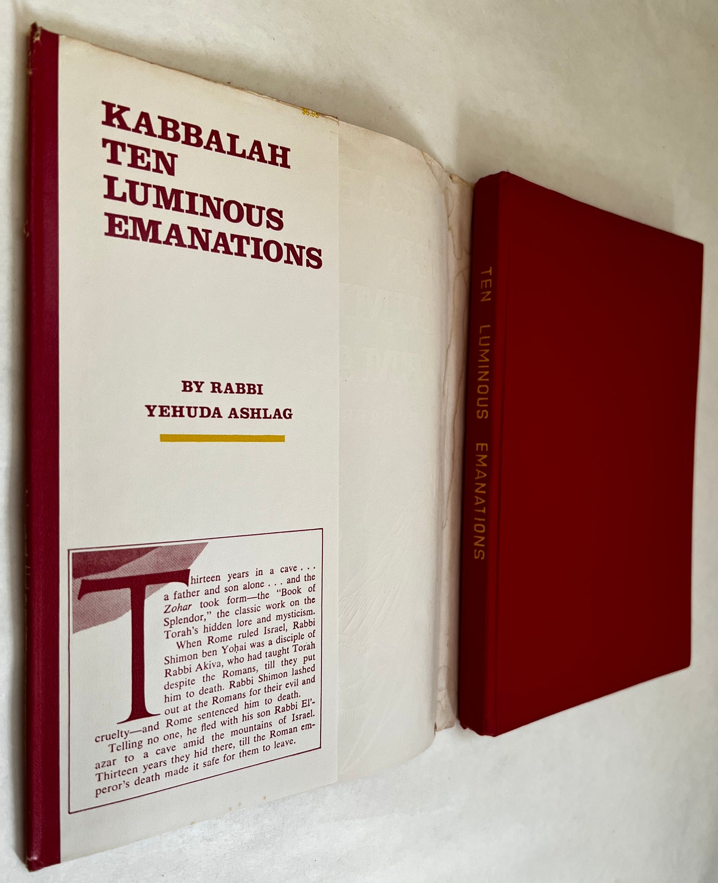 The Kabbalah; a Study of the Ten Luminous Emanations From Isaac Luria, With Two Commentaries ... Inner Reflection; General Commentary ... Inner Light; Direct Commentary ... Questions and Answers ... Section 1