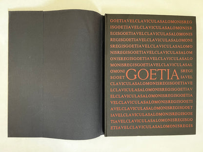 The Book of the Goetia of Solomon the King
