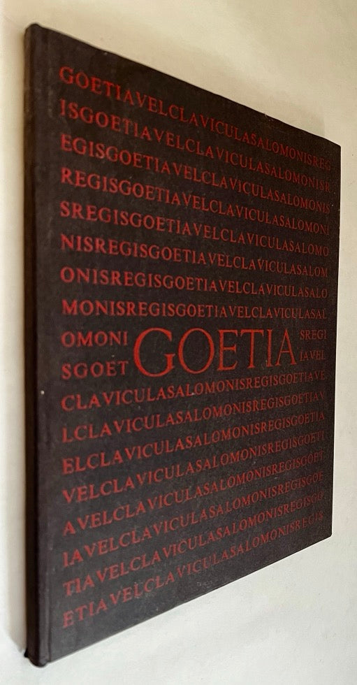 The Book of the Goetia of Solomon the King