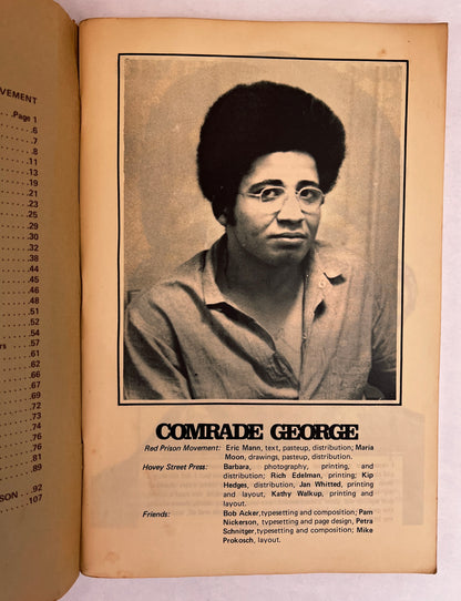 Comrade George: an Investigation Into the Life, Political Thought and Assassination of George Jackson
