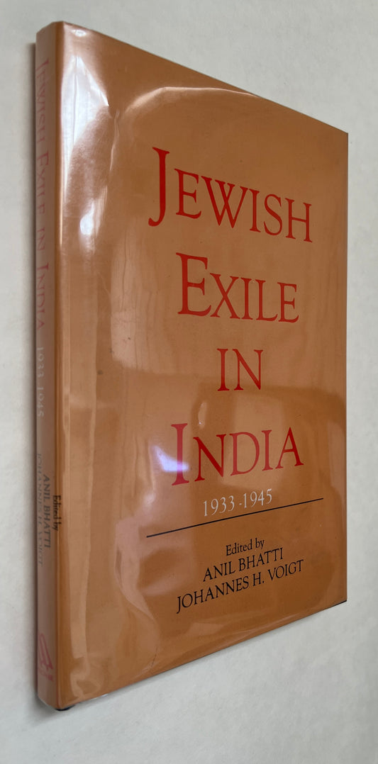 Jewish Exile in India, 1933-1945