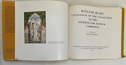 William Blake. an Illustrated Catalogue of Works in the Fitzwilliam Museum, Cambridge