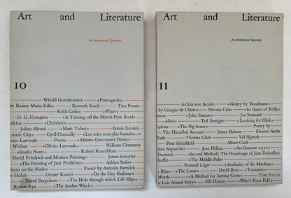 Art and Literature ; an International Review ; Issues 1 - 11