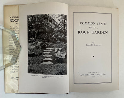 Common Sense in the Rock Garden