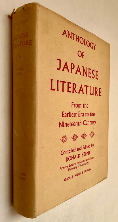 Anthology of Japanese Literature From the Earliest Era to the Mid-Nineteenth Century