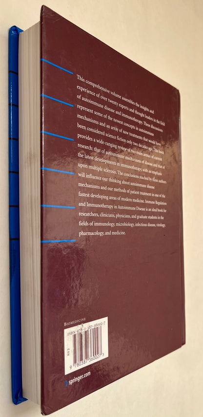 Immune Regulation and Immunotherapy in Autoimmune Disease