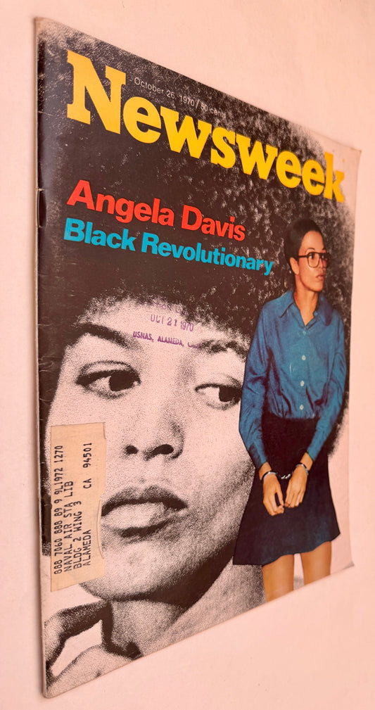Newsweek; October 26, 1970; Angela Davis, Black Revolutionary [cover title]